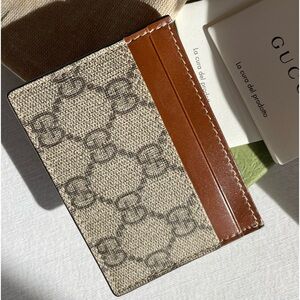 Gucci cardholder #monogram NWT